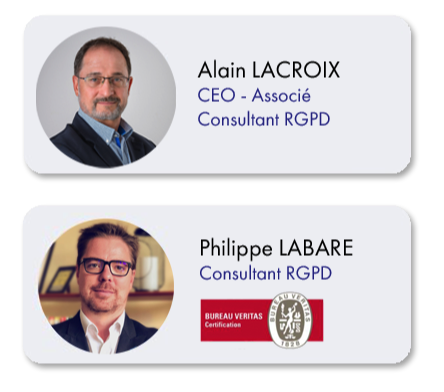 Alain Lacroix et Philippe Labare Consultants DPO